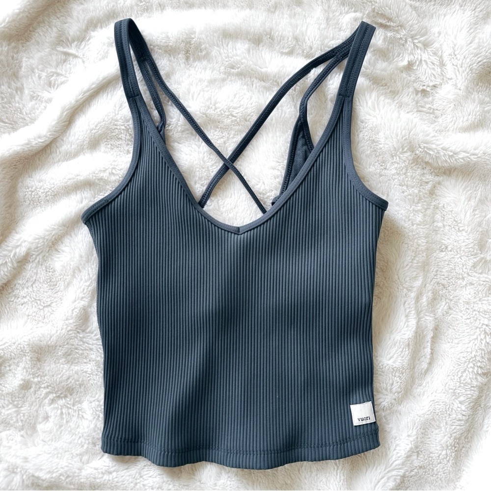 Vuori Rib Crop Tank - Picture 3 of 6